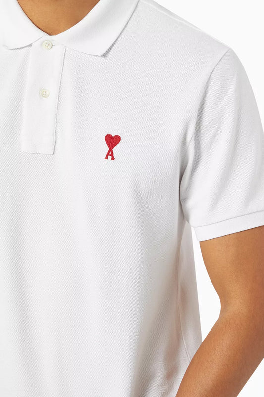 Polo Ami Coração Vermelho