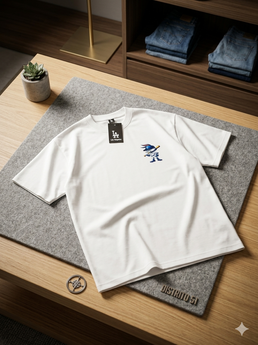 Camiseta Oversized LA ( Pronta Entrega )