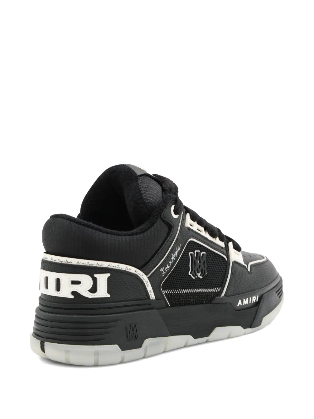 Amiri Black Logo Trainer MA-1