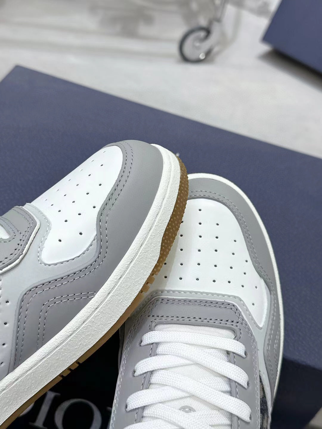 Christian Dior B27 Low-top White Leather