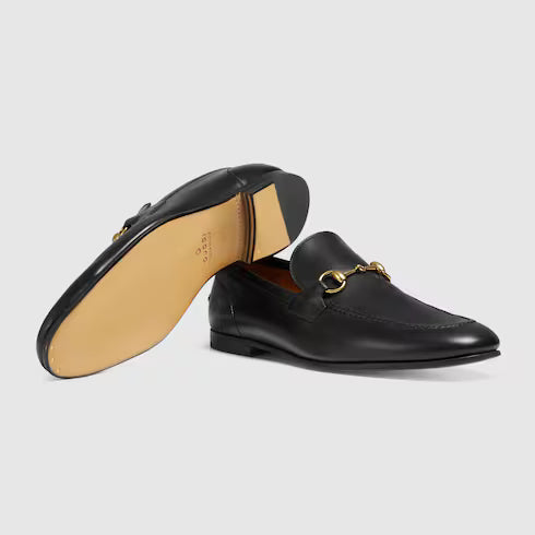 Gucci Jordaan Horsebit Loafer Black