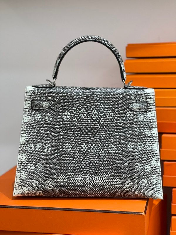 Bolsa Hermès Brand New 25 Ombré Lizard