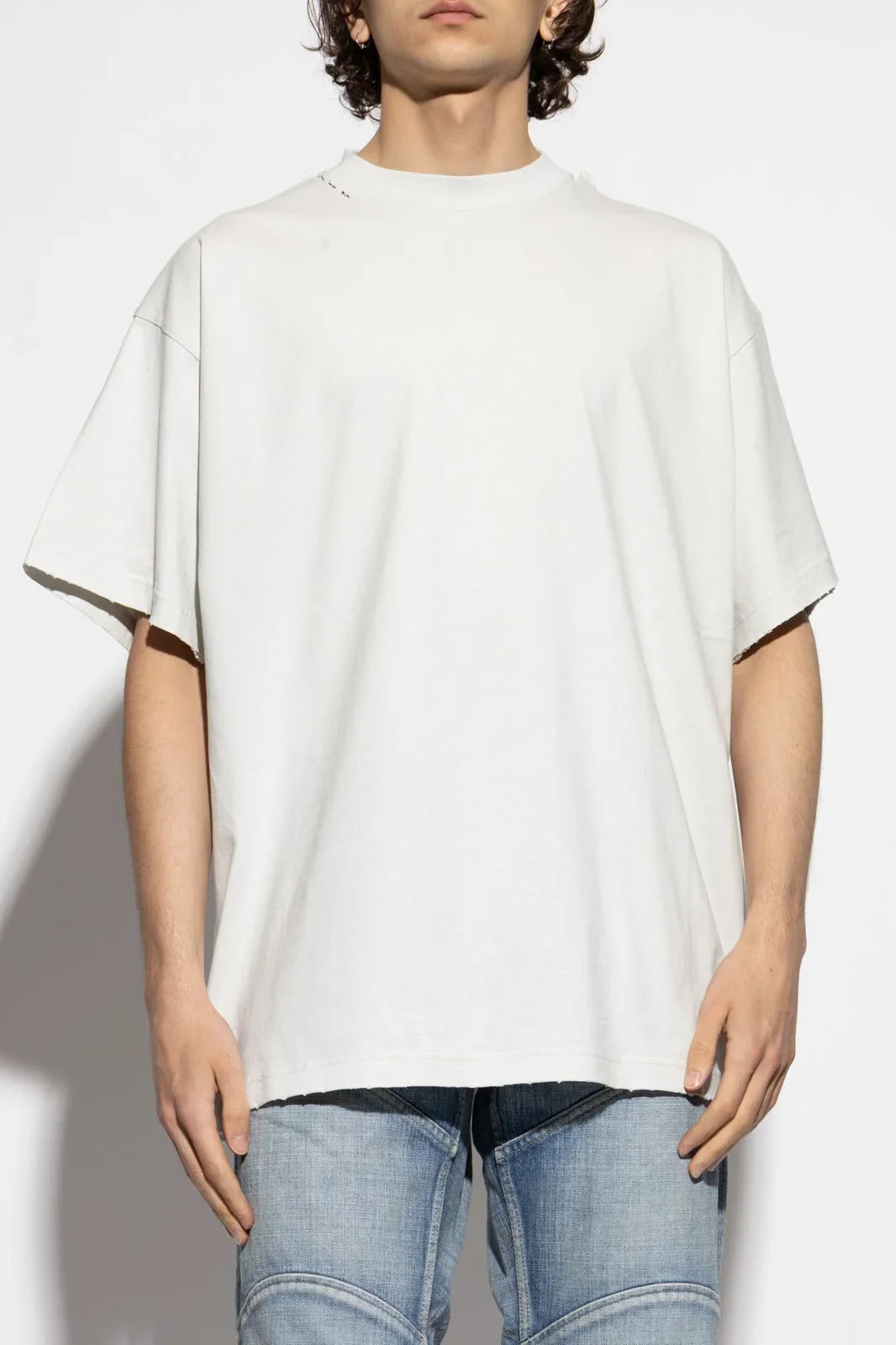 Camiseta Balenciaga Logo Security Vermelha