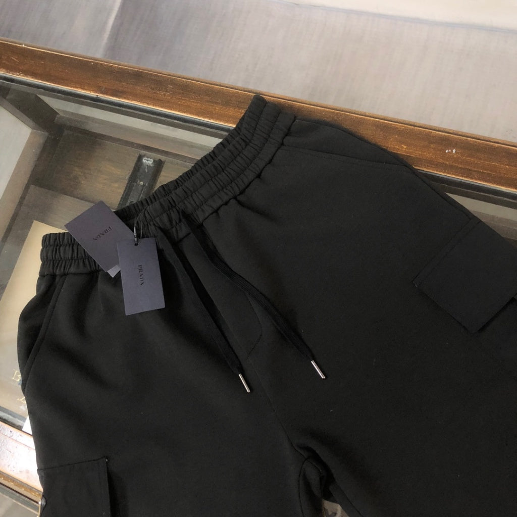 Shorts Prada Two Quarter Cargo Black