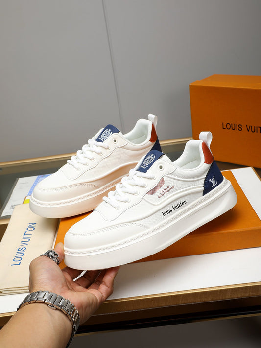Tenis LV Mirror Monogram White Blue