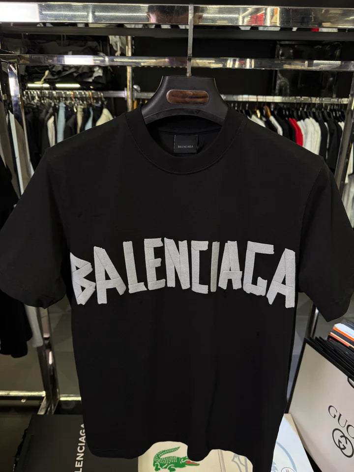 Camiseta Balenciaga Two BB All Black