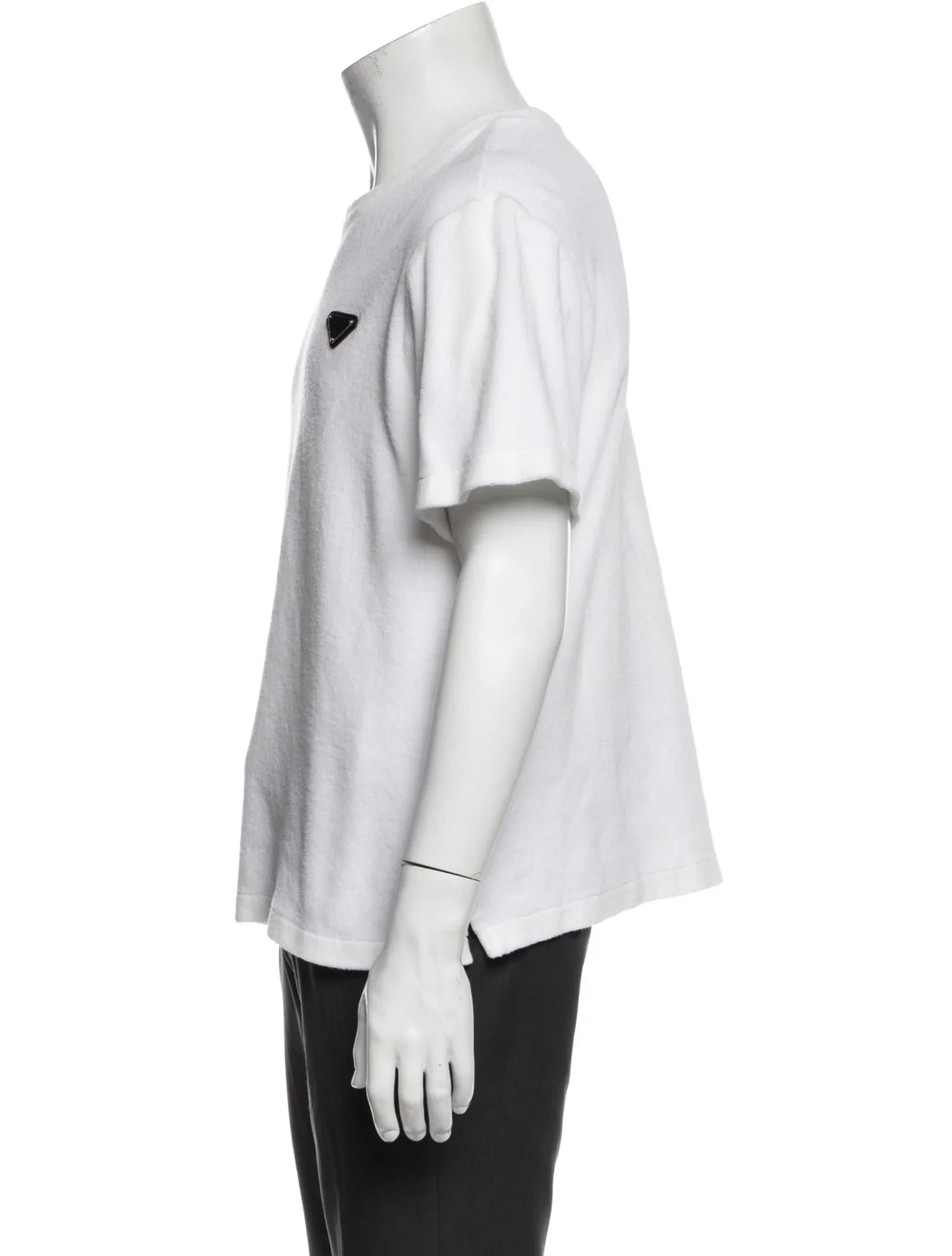 Camiseta Prada White Logo