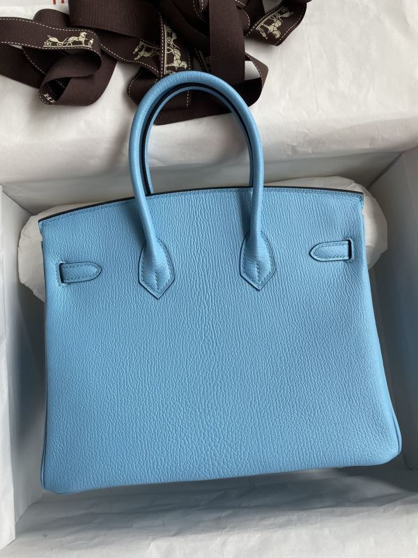 Bolsa Hermes Birkin 30 Togo Blue