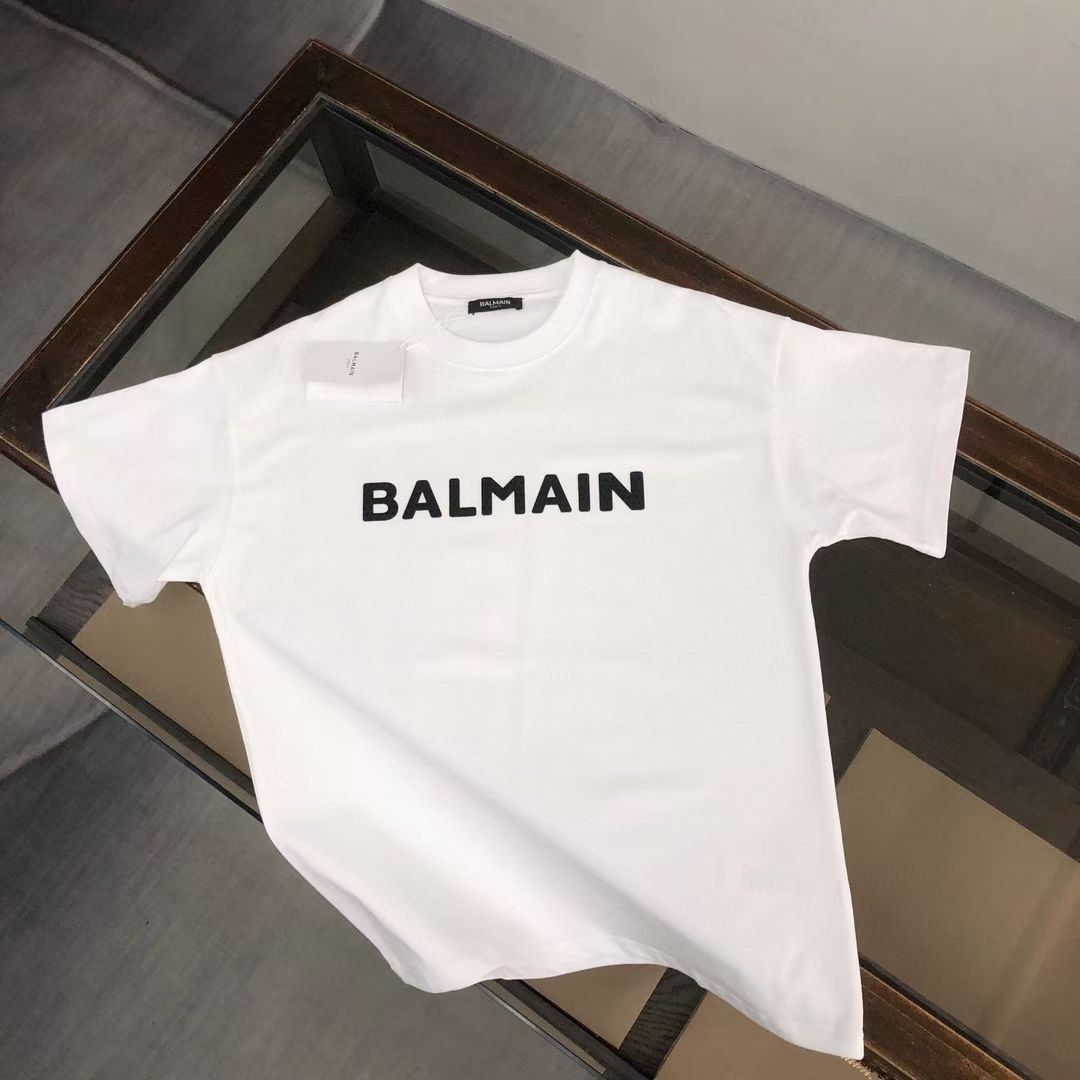 Camiseta Balmain Logo Paris