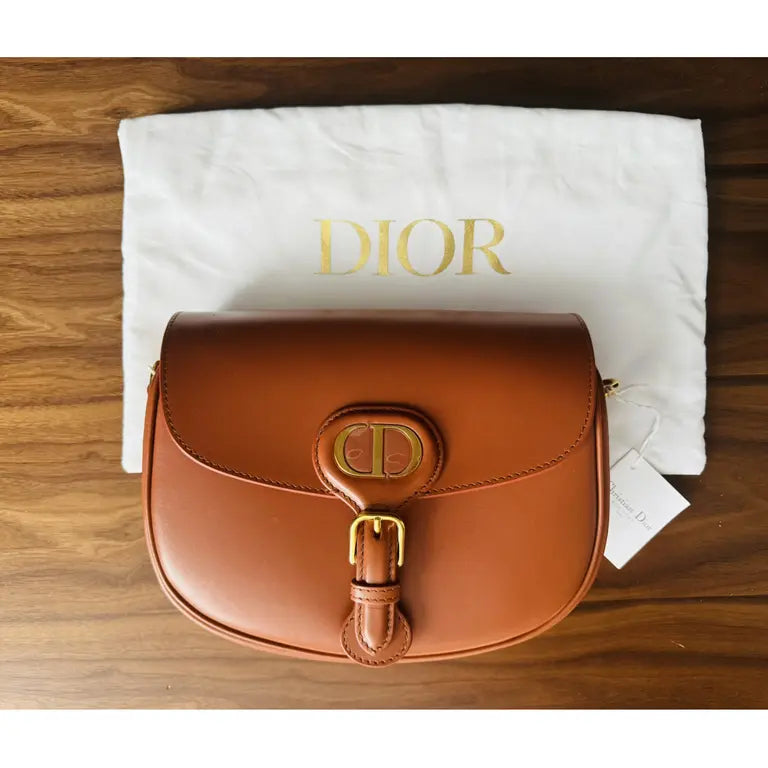 Bolsa Christian Dior Saddle Bag Camel