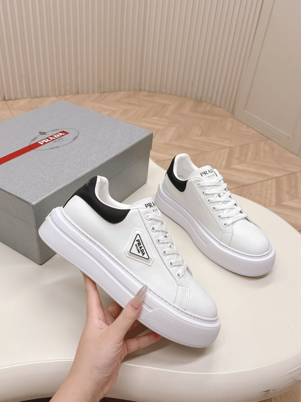 Prada White Black