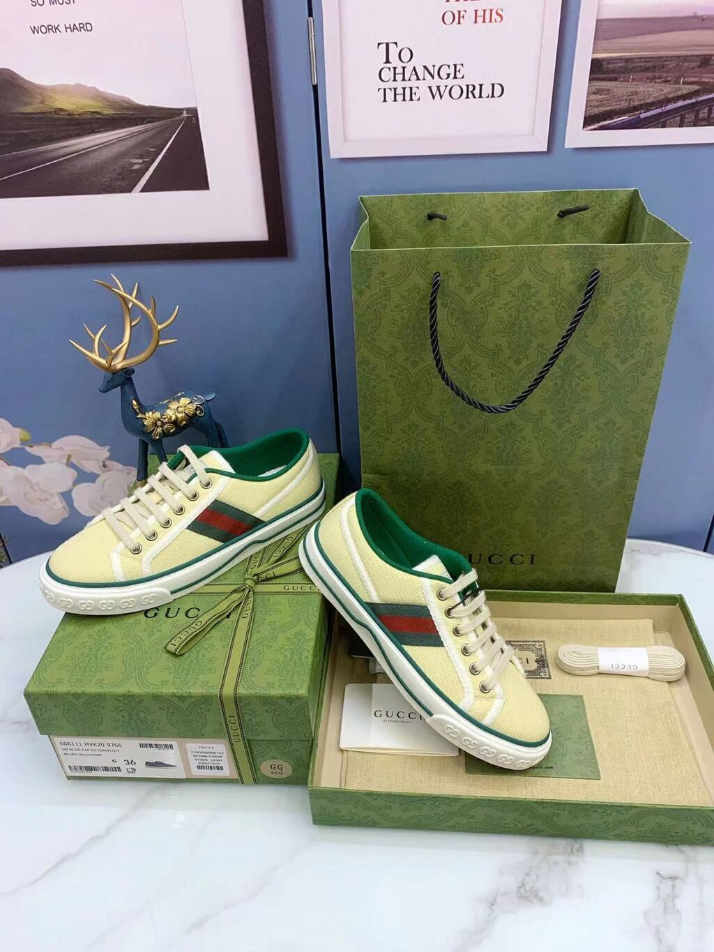 Gucci Tennis 1977 Butter Cotton
