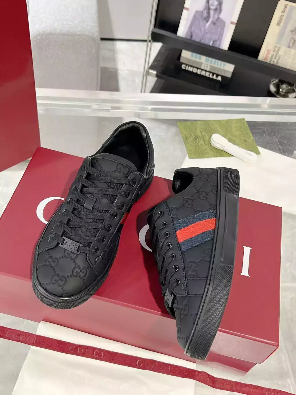 Gucci Canvas GG Monogram Black