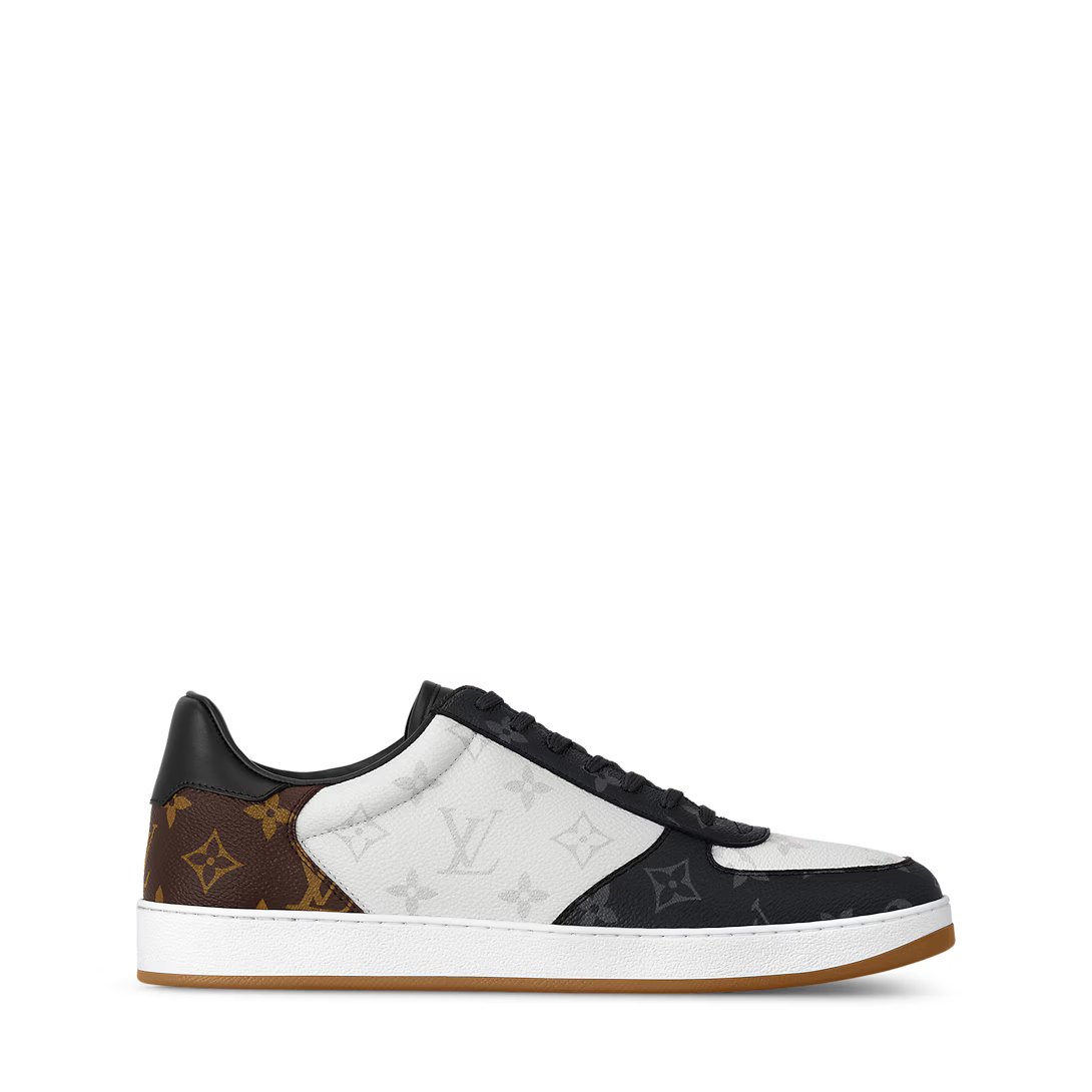 Tênis Louis Vuitton Rivoli Sneaker Brown Black