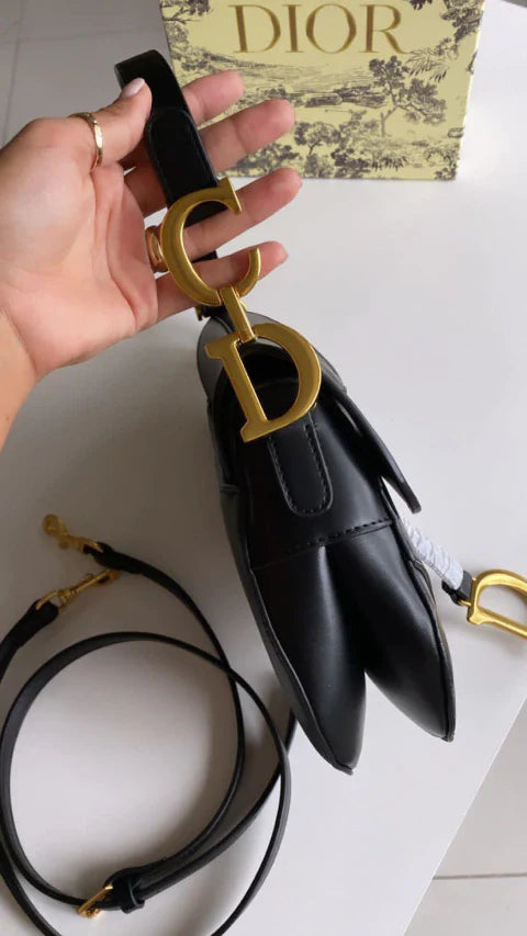 Bolsa Christian Dior Black Gold