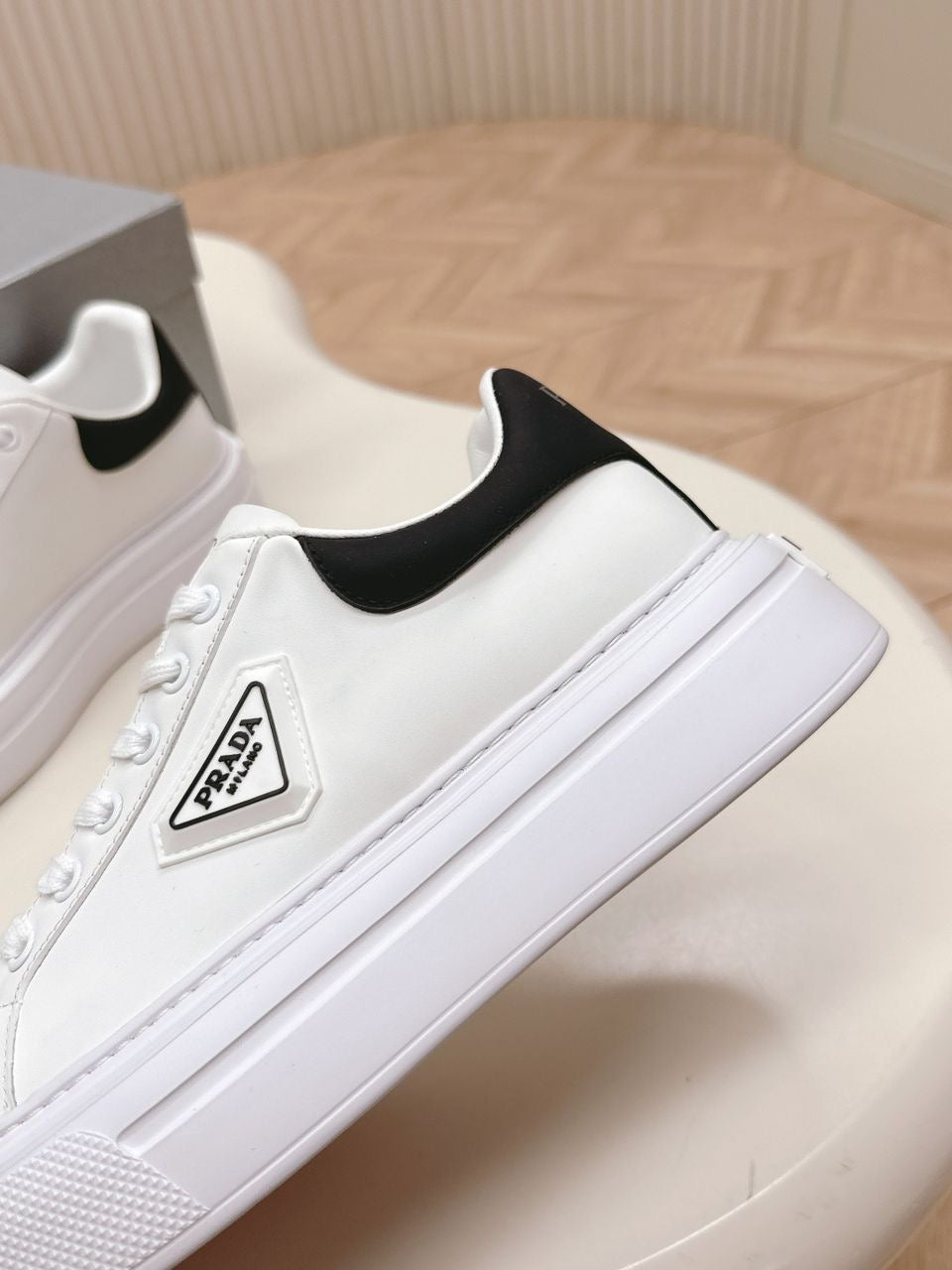 Prada White Black