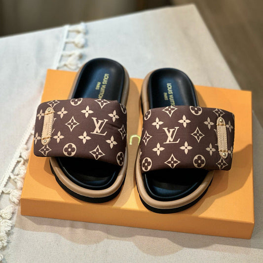 Chinelo Flatform Pool Pillow Cacao