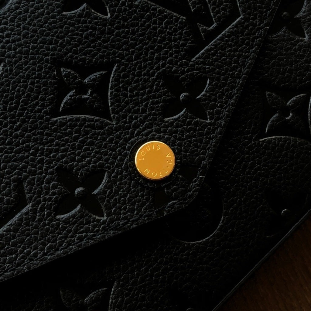 Bolsa Felicie Monogram Empreinte Black