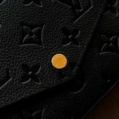 Bolsa Felicie Monogram Empreinte Black
