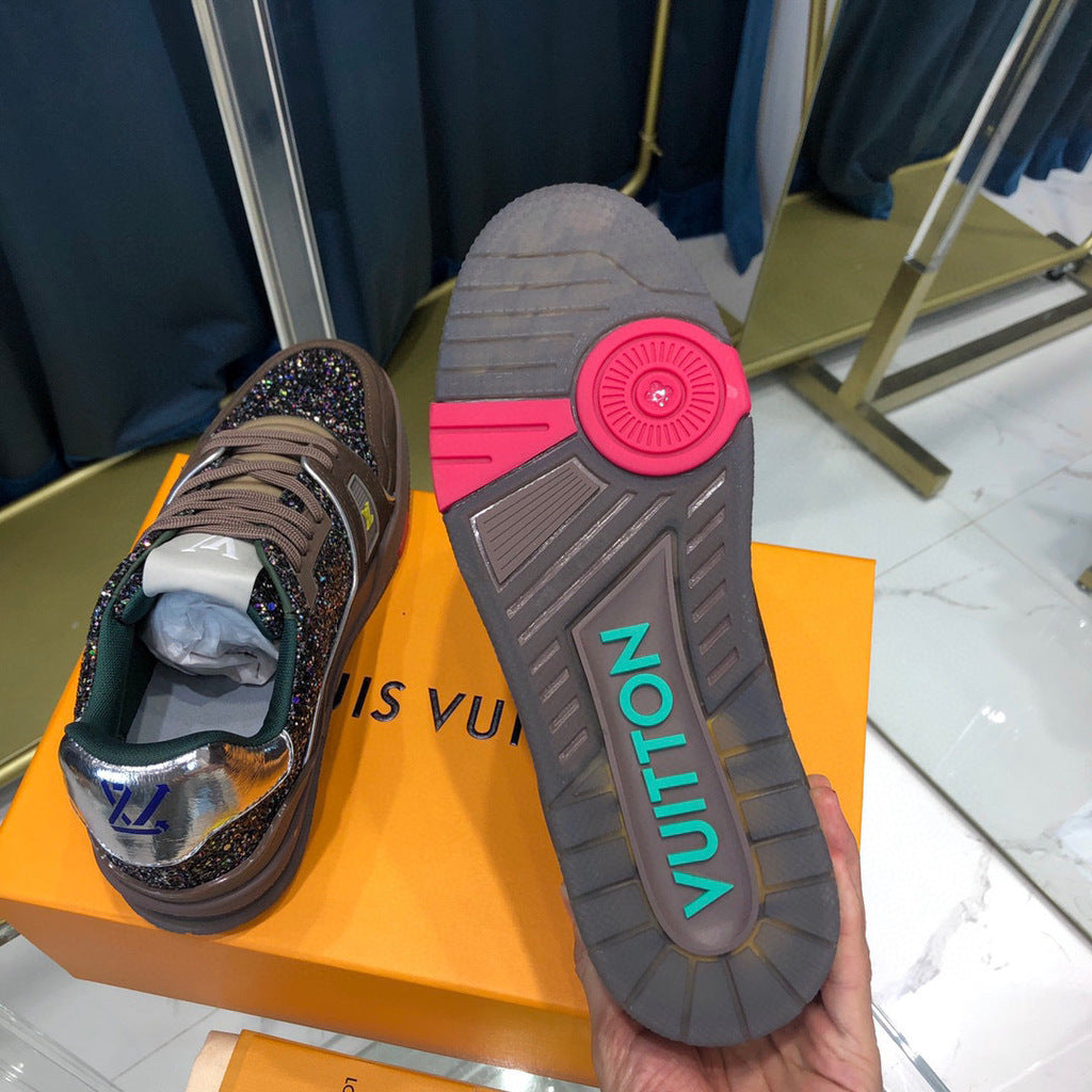 TRAINER GREY MULTICOLOR