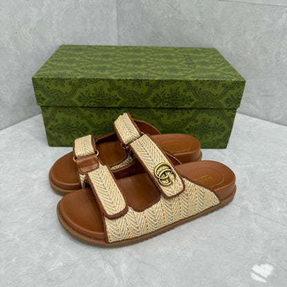 WOMEN'S SANDAL WITH DOUBLE G