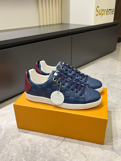 Tenis LV Mirror  Monogram Blue Brown