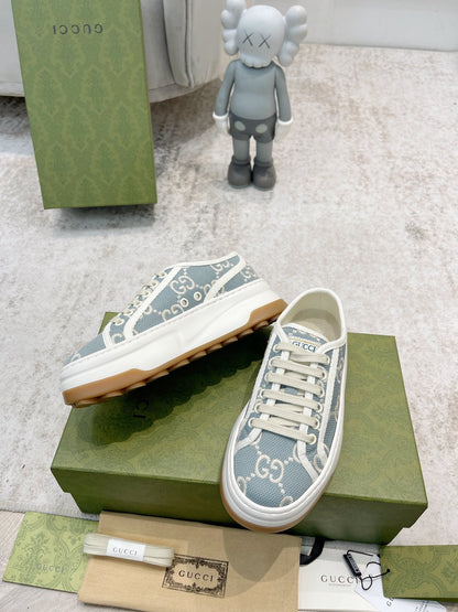 Gucci And Ebony GG Canvas Blue