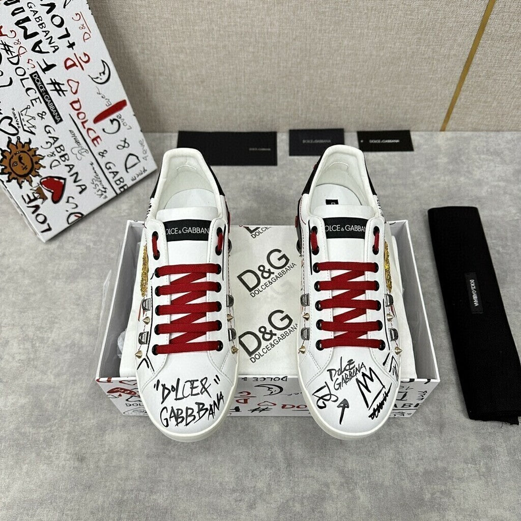 Dolce & Gabbana Portofino Embroidery And Studs