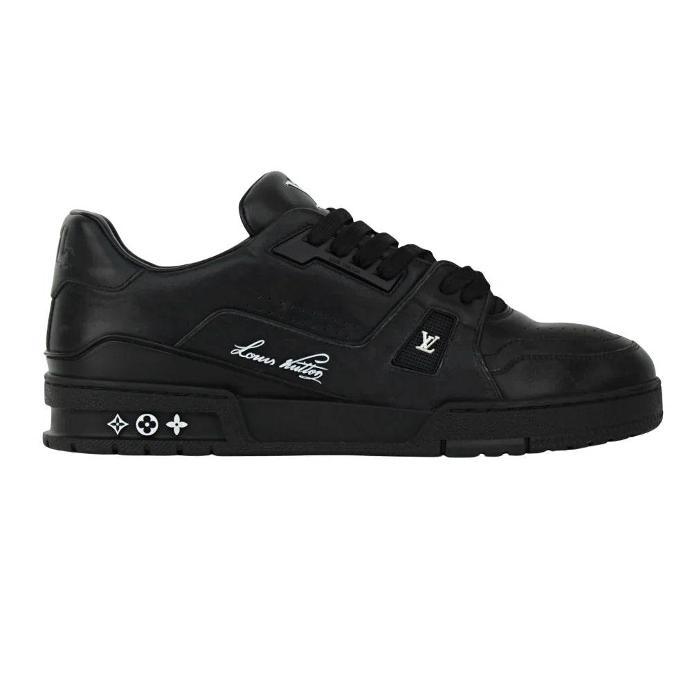 Louis Vuitton Trainer Triple Black Monogram