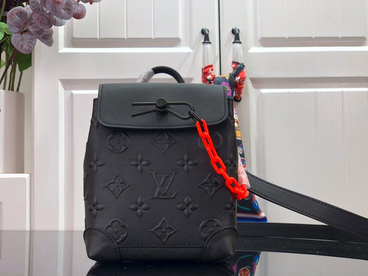 Bag Lv Steamer XS Monogram Black