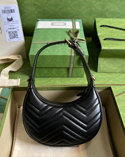 Gucci GG Marmont Matelasse Mini Bag Black
