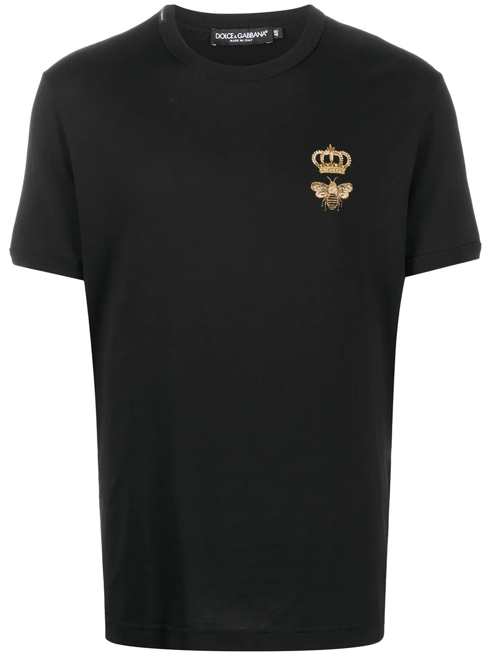 Camiseta DolceGabbana com bordado de coroa