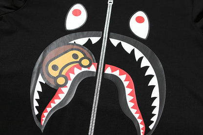 Camiseta Bape Shark Monkey