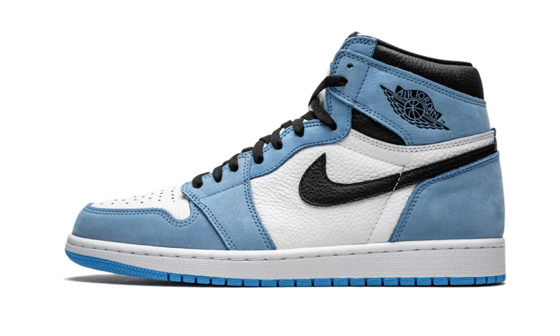 Jordan 1 Retro High White University Blue Black