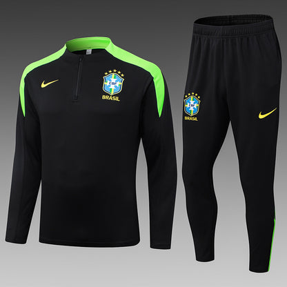 Conjunto de Treino Seleção Brasileira - Edição Black & Neon