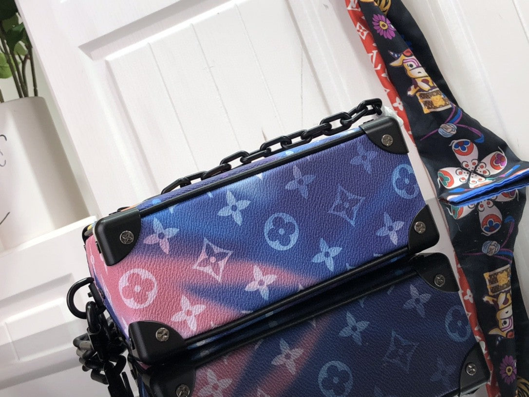 Bag Lv Mini Soft Trunk Sunset Monogram Multicolor