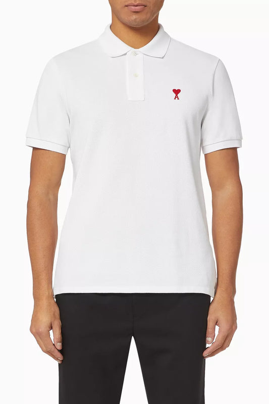 Polo Ami Coração Vermelho