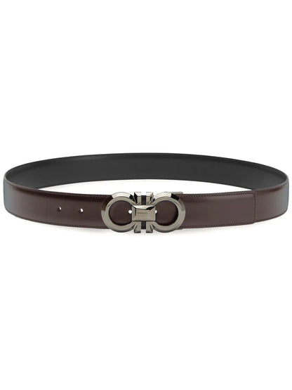 Cinto Ferragamo Gents Dupla Face Gold