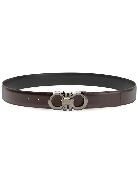 Cinto Ferragamo Gents Dupla Face Gold