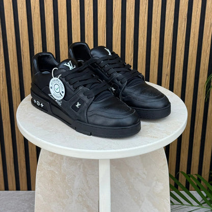 Louis Vuitton Trainer Triple Black Monogram
