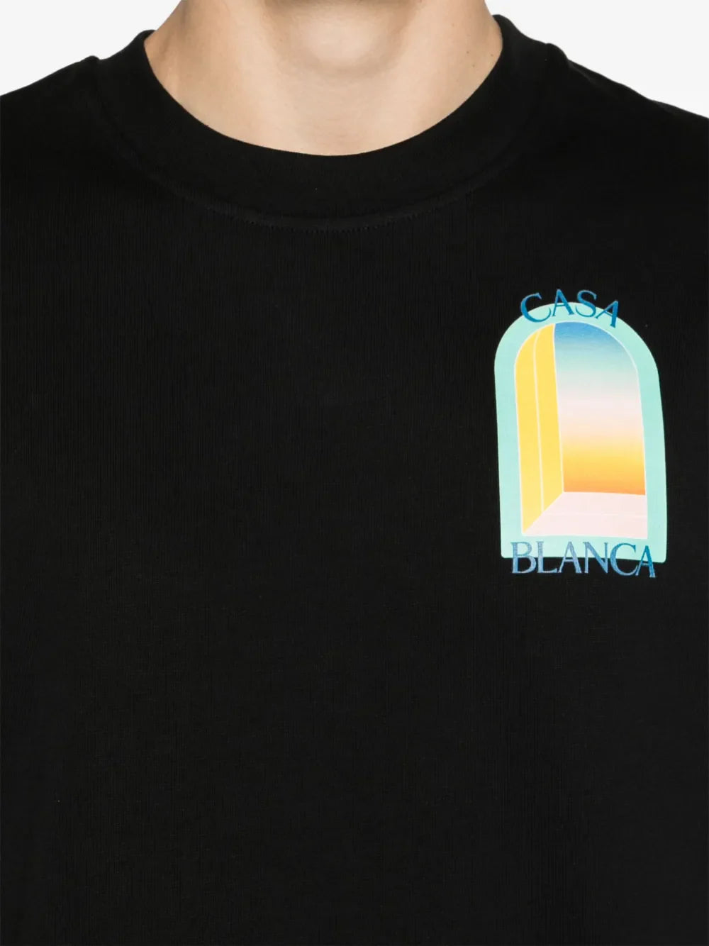 Camiseta CasaBlanca L'Arche De Nuit de algodão