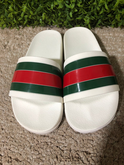 Gucci Web Slide ChineloWhite