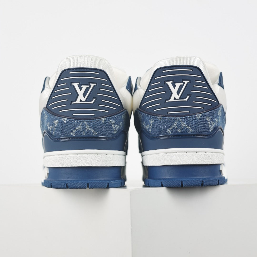 Louis Vuitton Trainer Blue Denin