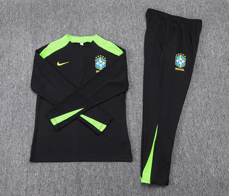 Conjunto de Treino Seleção Brasileira - Edição Black & Neon
