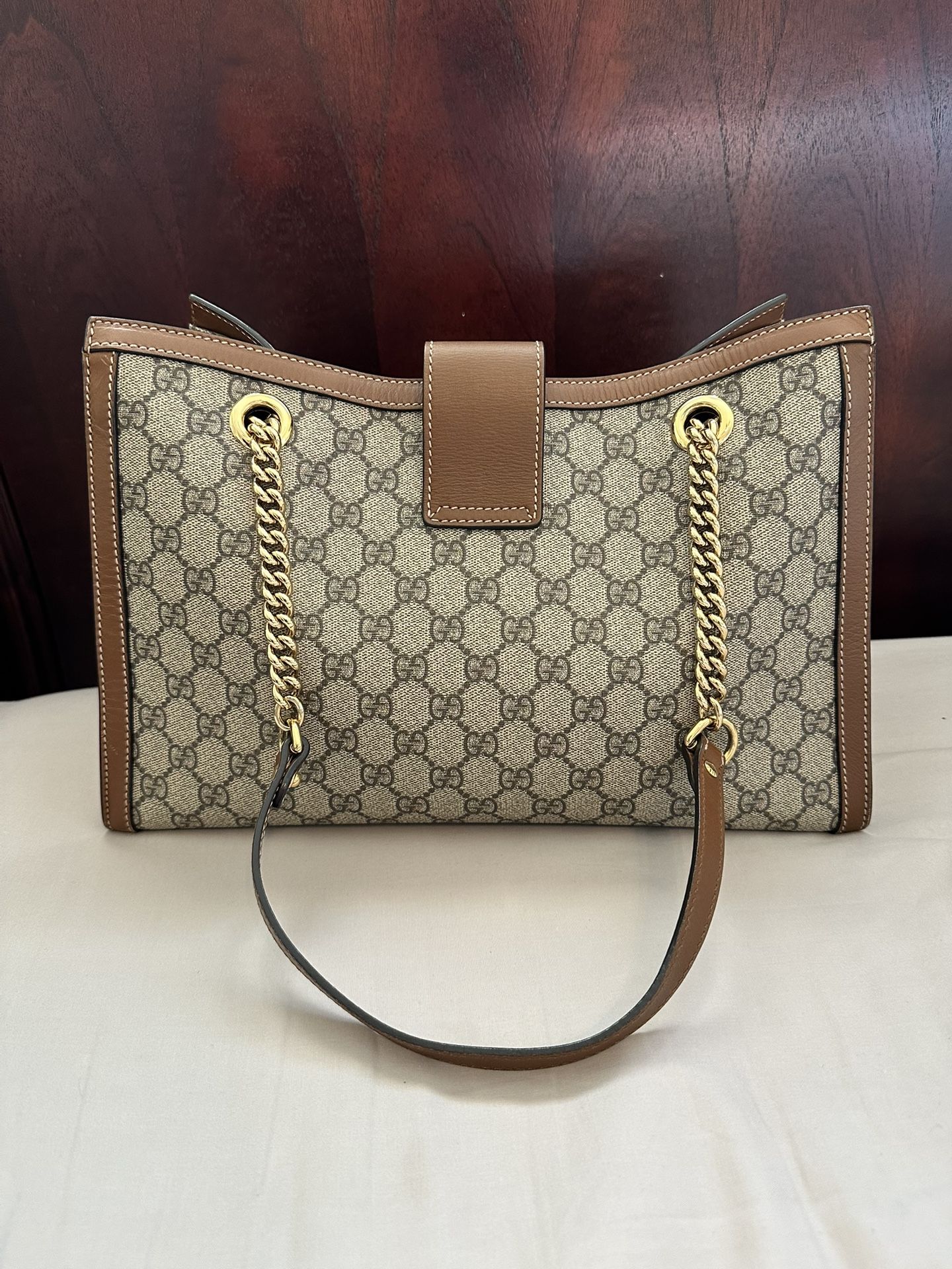 Gucci Padlock Brown Medium Shoulder Bag