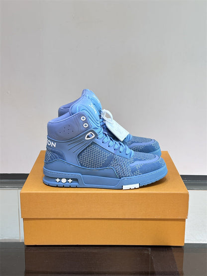 Tenis Louis Vuitton High Top Blue