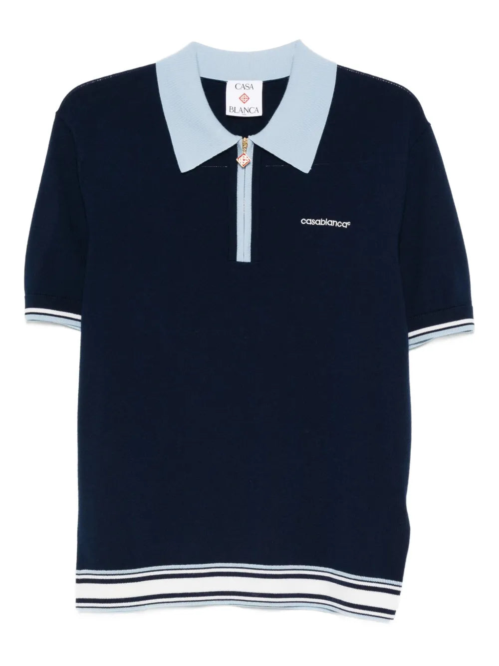 Camiseta Casablanca Blue Cyan