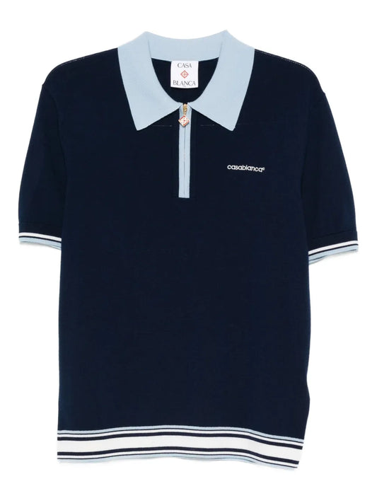 Camiseta Casablanca Blue Cyan