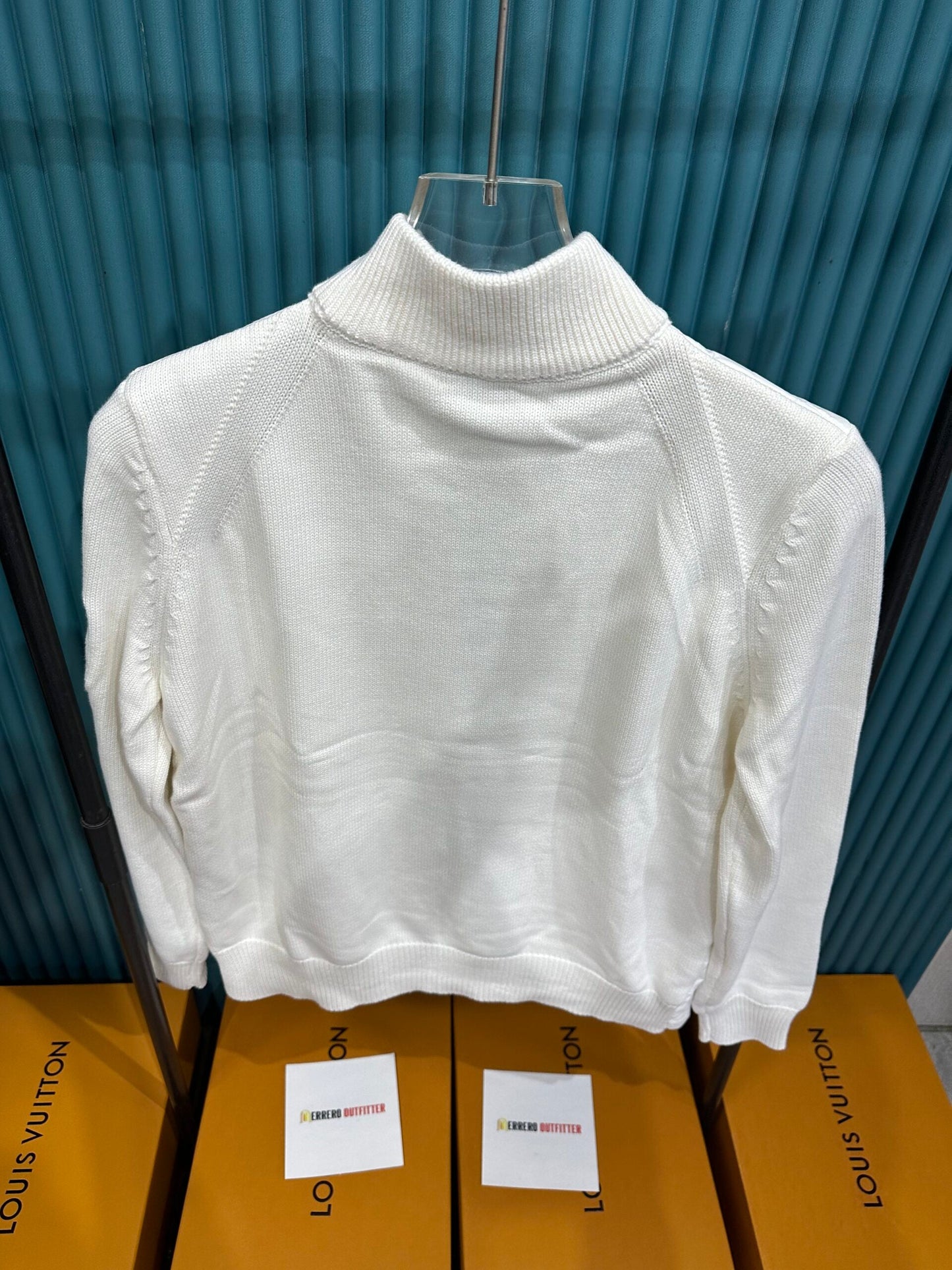 Puffer Cardigan Moncler White