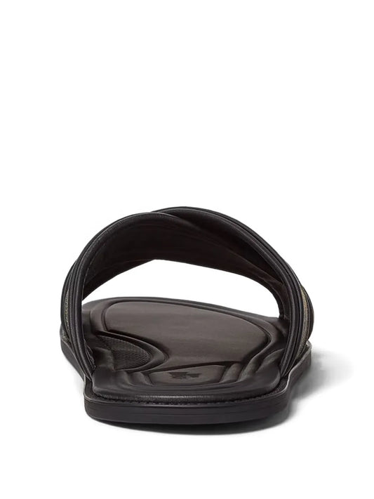 Chinelo  Fendi Brown Logo